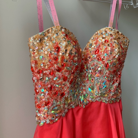 BLUSH prom dress - Picture 3 of 7